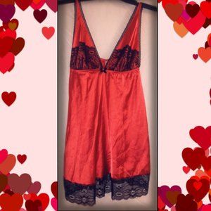 Red Babydoll Lingerie